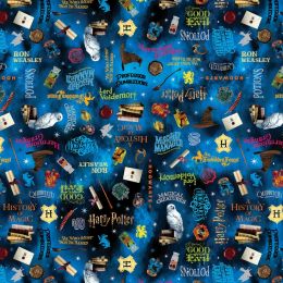 Harry Potter Fabric - Extra Wide | Magical Artefacts