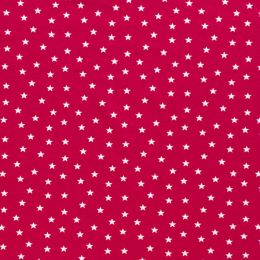 Cotton Rich Jersey Fabric | Star Pink