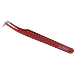 5" Precision Tweezers - Red | Bohin