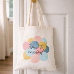 Canvas Tote Bag | Time To Unwind