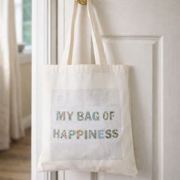 Canvas Tote Bag | My Bag Of Happiness