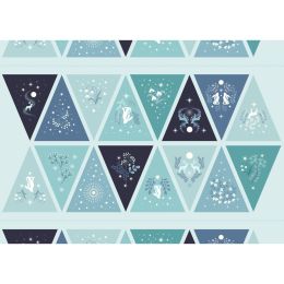 A Winters Moon Lewis & Irene Fabric | Bunting Panel