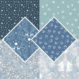 A Winters Moon Lewis & Irene Fabric | Fat Quarter Pack 1