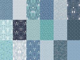 A Winters Moon Lewis & Irene Fabric | Fat Quarter All Designs