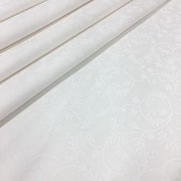 Mystic Vine Blender Fabric | White