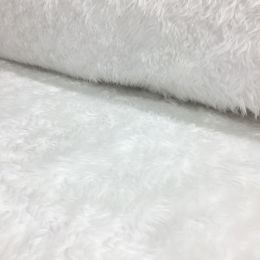 Curly Teddy Faux Fur | White