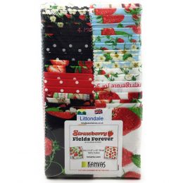 Benartex Strip Pack | Strawberry Fields Forever