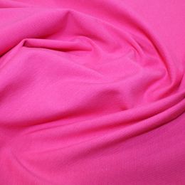 Organic Jersey Fabric Plain | Fuschia