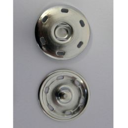 Jumbo Snap Fasteners 25mm | Silver - Pack Of 3