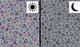 Light Reactive Jersey Fabric | Panther Grey