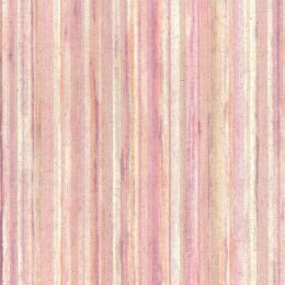 Luxury Touch Hemp Linen Blend Fabric | Pink Stripe