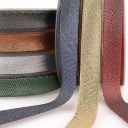 Bias Binding Metallics, 20mm | Multiple Shade Options