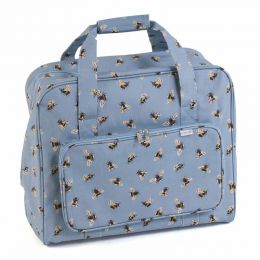 Sewing Machine Bag: PVC: Blue Bee