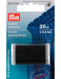 Elastic Sewing Thread | 20m | Black