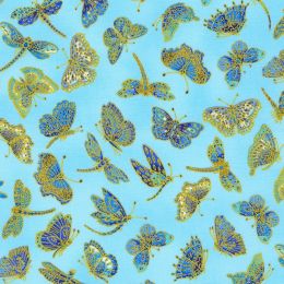 Robert Kaufman Fabric | Parvaneh's Butteflies