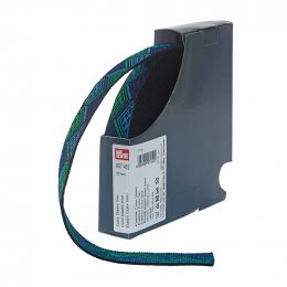 Colour Elastic Designer | 25mm | Triangle Blue