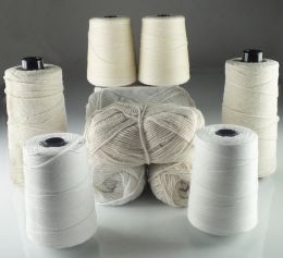Chunky 100% Cotton Sewing Thread. Ideal for dyeing, macrame & more.