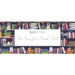 Purrfect Book Club Lewis & Irene Fabric | Fat Quarter Pack All Designs