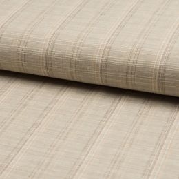 Linen & Cotton Nature Weave Fabric | Plaid