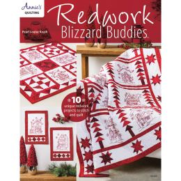 Redwork Blizzard Buddies - Classic Embroidery & Quilting