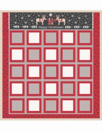 When I Met Santa's Reindeer | Advent Calendar Panel Grey
