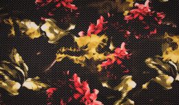 Scuba Fabric Punch | Abstract Floral