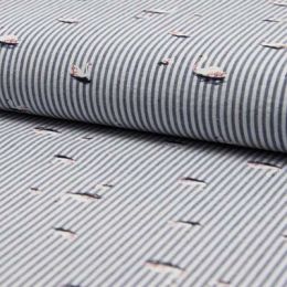 Seersucker Fabric | Graceful Swan