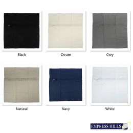 Cotton Cushion Back With Zipper | Multiple Colours Available