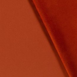 Soft Shell Fleece Fabric Plain | Burnt Sienna