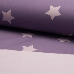 Soft Shell Fleece Fabric | Star Amethyst Lilac