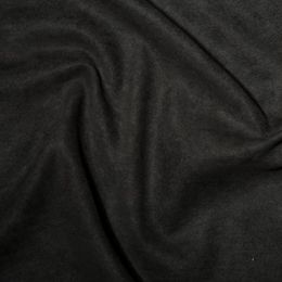 Premium Faux Suede Dress Fabric | Black