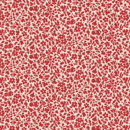 Tilda Merry Little Christmas Fabric | Tipsy Eve Red
