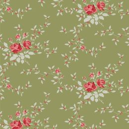 Tilda Merry Little Christmas Fabric | Tipsy Noel Moss