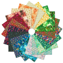 Robert Kaufman 10" Fabric Squares | Golden Vibes