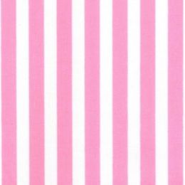 Classic Stripe Fabric | Pale Pink