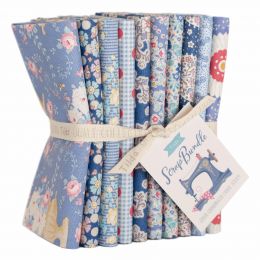 Tilda Fat Quarter Bundle | Tilda Curated 'Scraps' 10 Fat Qs! - Blues
