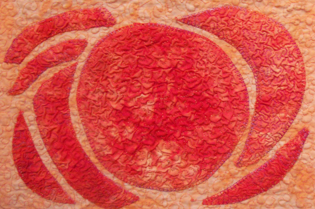 Edition 11 Vilene Crashing Technique Add Fabric Texture