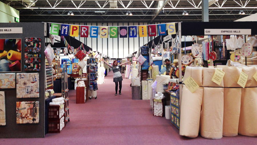 Festival Of Quilts Stand 2015 Post