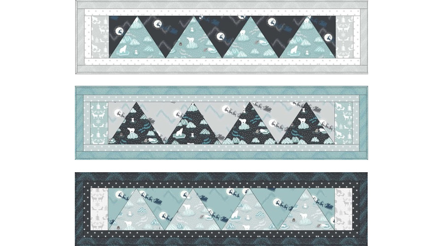 Northern Lights Table Runner Featured Image